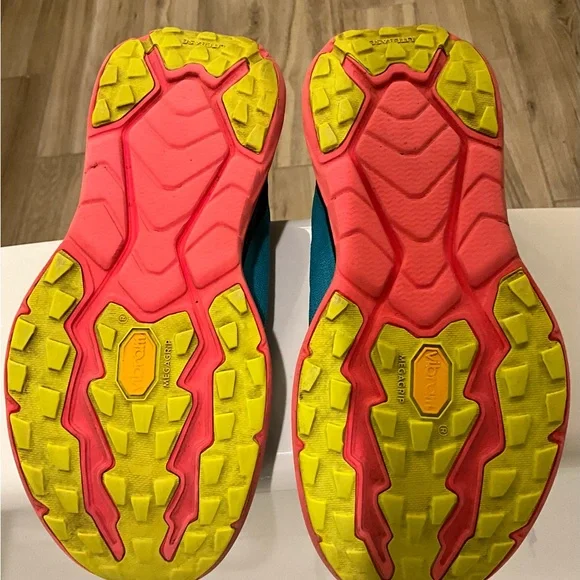Hoka Women's Athletic Shoes - Teal, Black, and Pink - Picture 6 of 7